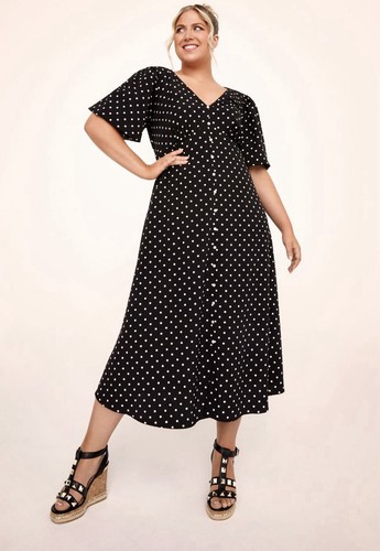 New look gemma collins polka - new,
