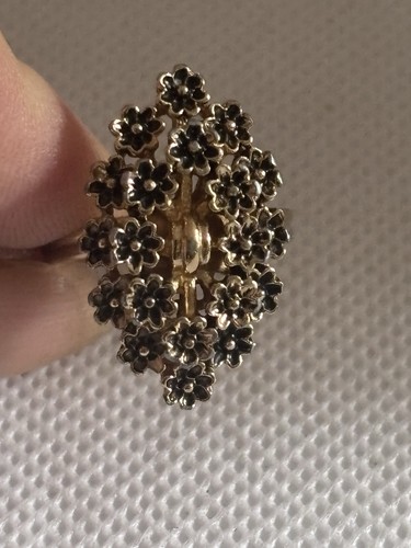 Vintage 1960 floral bouquet - vintage,