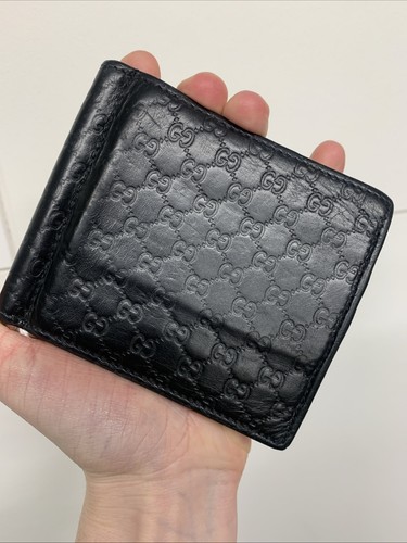Gucci men black leather - gucci,