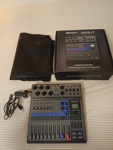 Zoom livetrak 8 channel - zoom,