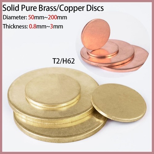 Solid pure brass copper - solid, brass/copper