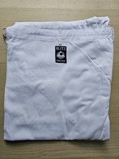 Blitz Judo Trousers Size 7 (200cm) – Unworn White Heavyweight Gi Pants Adult
