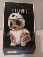Star Wars Limited Edition Oleg as BB-8 Compare the Meerkat Soft Toy Plush Boxed