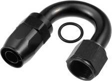 Fuel Line Adapter Fitting Top 180 Degree Fuel Line Connector Durable AN10 Female