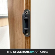 Upgraded/Reinforced Striking Plate for door catch locks (Caravan / Motorhome)