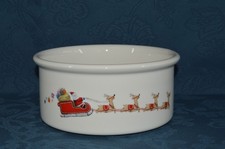 Portmeirion Rob Scotton Paw Prints in the Snow - 8" Salad / Serving Bowl (#82)