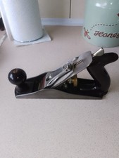 Stanley Bailey No.3 Smoothing Plane joiner's Woodworking Tool plastic handles 