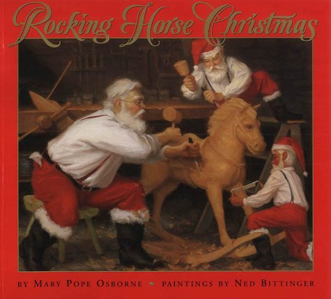 Rocking horse christmas - rocking,