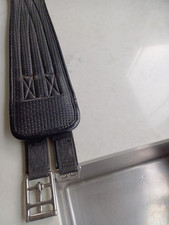 Equestrian Leather Padded Girth 46"