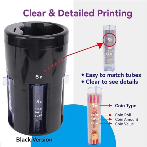 Automatic coin sorter - automatic,
