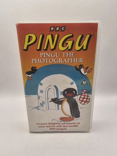 Pingu the photographer - photographer, vhs