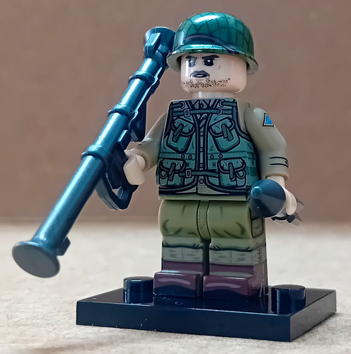 Army ranger with bazooka - u.s,