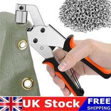 Eyelet Pliers Kit + 500 Metal
