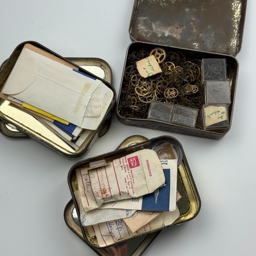 Vintage watchmakers parts - watchmakers,