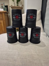 SET OF 5 TIN CUP AMERICAN