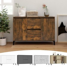 Wood Sideboard Storage Cabinet Storage Buffet Cupboard with 2 Drawers & 2 Doors