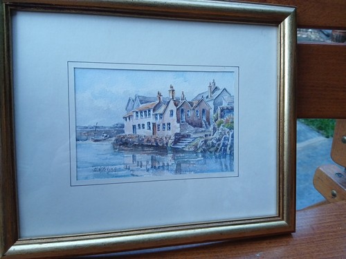 Original framed watercolour - original,