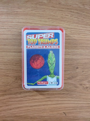 Super top trumps planets - top,