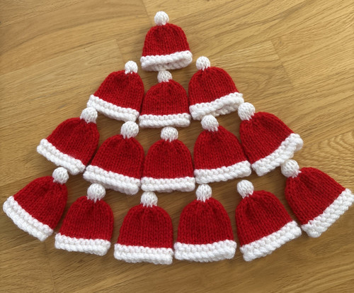 New father christmas hats - father,