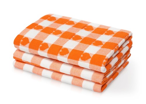 Checked tea towels jumbo - checked,