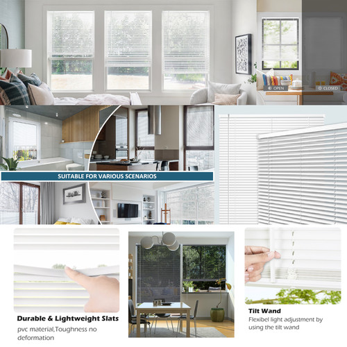Pvc venetian blinds home - pvc,