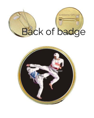 Tae kwon 27mm - 27mm, lapel