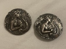 Antique Sterling Silver Art
