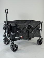 MoverX 120L Folding Camping Trolley, Festival Wagon, Heavy Duty Cart - Used
