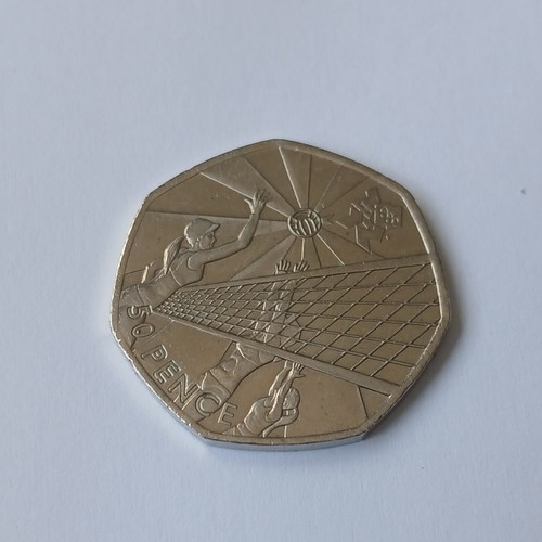 2011 olympic volleyball 50p - olympic,