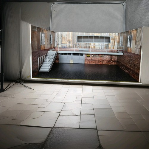 Model car diorama - model,