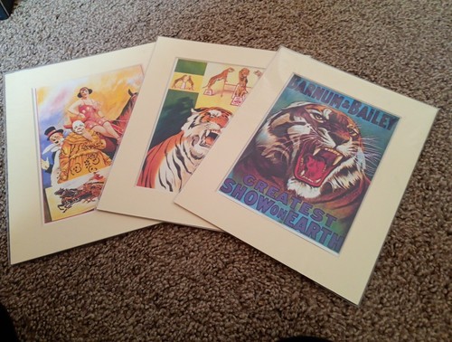 Reproduction circus posters - reproduction,