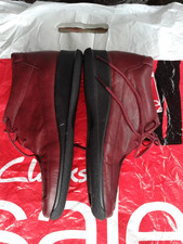 CLARKS SPRINGERS ox blood red