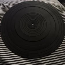 Technics Genuine Rubber Slipmat Black Slip Mat 12" RGS0008 Vinyl 1200 1210