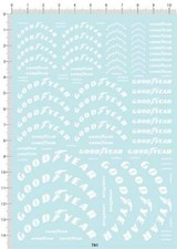 water slide decals Goodyear