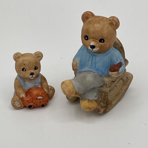 Homco piece bear family - homco,