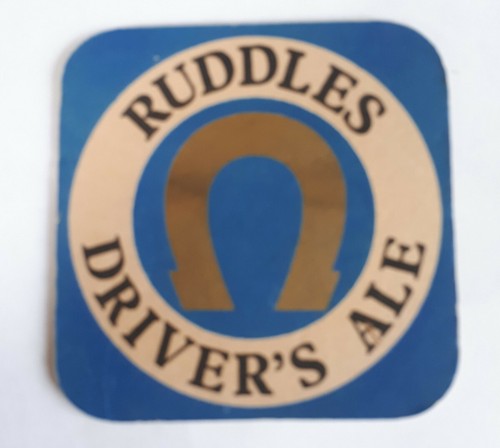 Ruddles driver ale vintage - ruddles,
