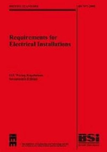 Iee wiring regulations 17th - regulations,