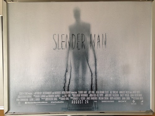 Cinema poster slender - cinema, man
