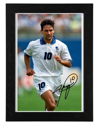 Roberto baggio signed - baggio,