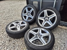 ?Genuine Mercedes 19 inch Alloy Wheels 5x112 with PREMIUM TYRES 6m++