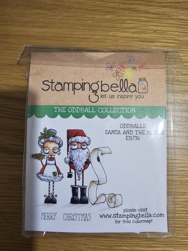 Stamping bella oddball - bella, santa