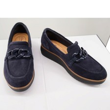 Clarks Zylah May Navy Suede