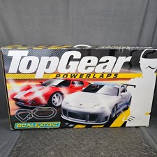 Scalextric Top Gear Power Laps Slot Car Track Set W/Controllers 2005 -Track Only