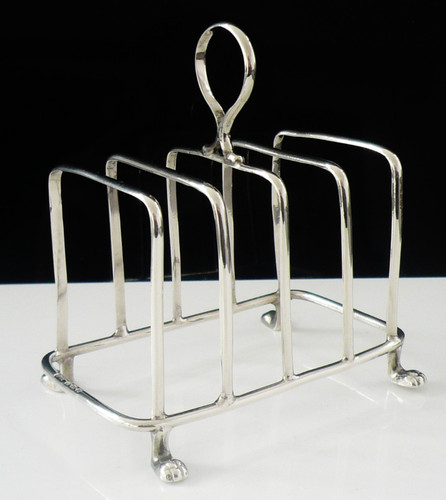 Sterling silver toast rack - sterling,
