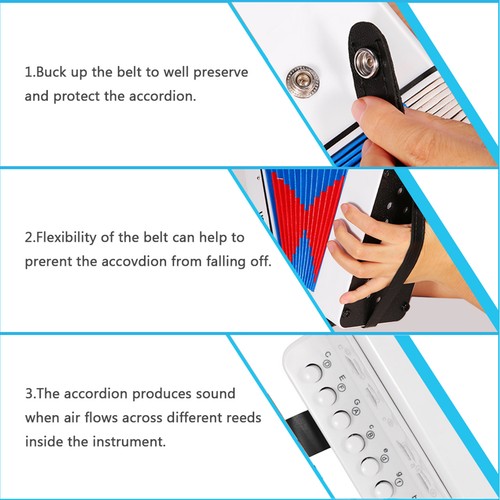 Key kids accordion - 10-key, abs