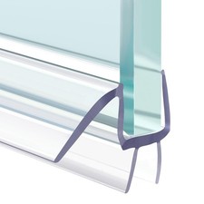 3 PCS Frameless Shower Door