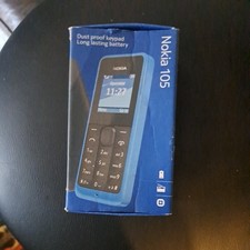 Nokia 105 - Black Unlocked Mobile Phone, only used  couple of times.