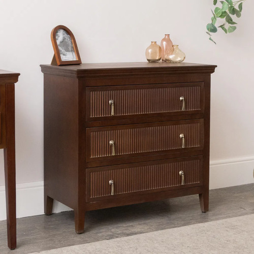 Drawer dark brown wooden - 3,