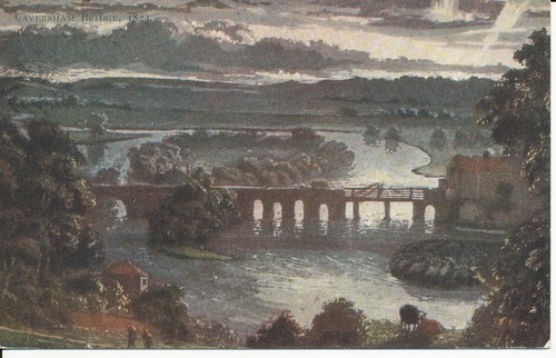 Pc36261 caversham bridge 1823 - caversham,