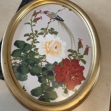 Chinese Painting On Rice Paper Or Glass?